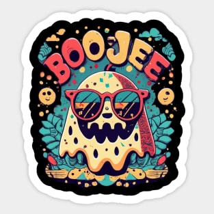 Boo Jee Ghost Sticker